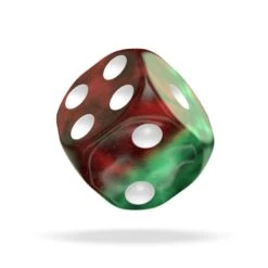 Oakie Doakie Dice - Dés D6 12 Mm Gemidice - Bloody Jungle (36)