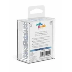 Oakie Doakie Dice - Dés D6 12 Mm Gemidice - Liquid Steel (36) -Pièces De Modèle Boutique oakie doakie dice des d6 12 mm gemidice liquid steel 36 3