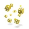 Oakie Doakie Dice - Dés D6 12 Mm Marble - Jaune (36) 2 Oakie Doakie Dice - Dés D6 12 Mm Marble - Jaune (36) -Pièces De Modèle Boutique oakie doakie dice des d6 12 mm marble jaune 36