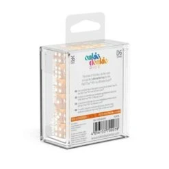 Oakie Doakie Dice - Dés D6 12 Mm Marble - Orange (36) -Pièces De Modèle Boutique oakie doakie dice des d6 12 mm marble orange 36 3