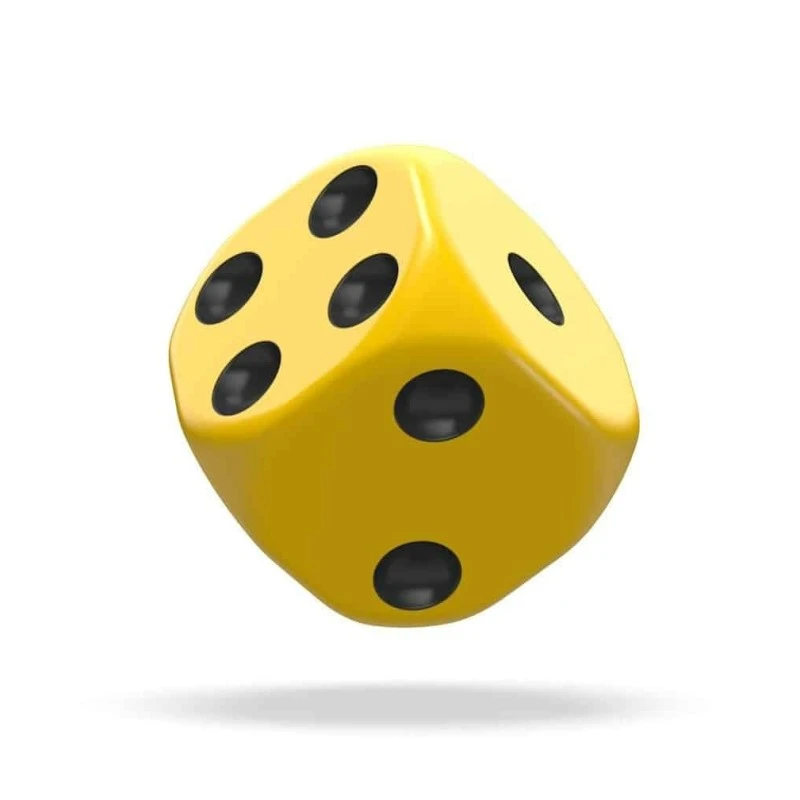 Oakie Doakie Dice - Dés D6 12 Mm Solid - Jaune (36) 4 Oakie Doakie Dice - Dés D6 12 Mm Solid - Jaune (36) – Image 2