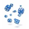 Oakie Doakie Dice - Dés D6 12 Mm Speckled - Bleu (36)