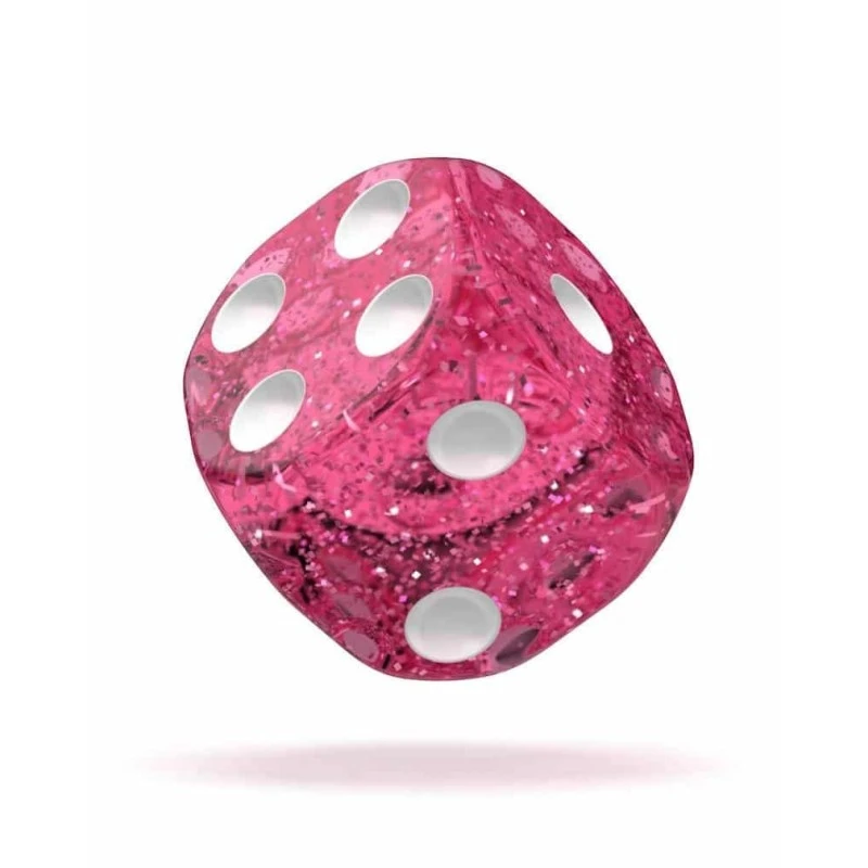 Oakie Doakie Dice - Dés D6 12 Mm Speckled - Rose (36) 4 Oakie Doakie Dice - Dés D6 12 Mm Speckled - Rose (36) – Image 2