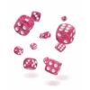 Oakie Doakie Dice - Dés D6 12 Mm Speckled - Rose (36) -Pièces De Modèle Boutique oakie doakie dice des d6 12 mm speckled rose 36