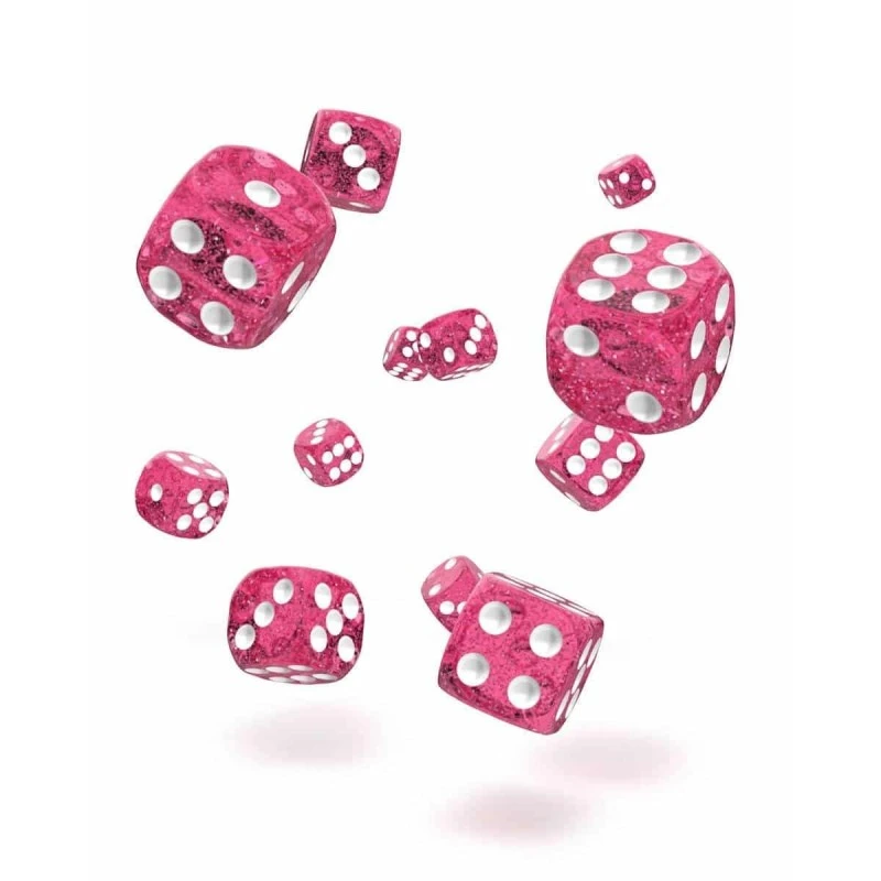 Oakie Doakie Dice - Dés D6 12 Mm Speckled - Rose (36) 3 Oakie Doakie Dice - Dés D6 12 Mm Speckled - Rose (36)