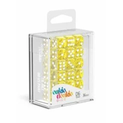 Oakie Doakie Dice - Dés D6 12 Mm Translucent - Jaune (36) 8 Oakie Doakie Dice - Dés D6 12 Mm Translucent - Jaune (36) -Pièces De Modèle Boutique oakie doakie dice des d6 12 mm translucent jaune 36 2