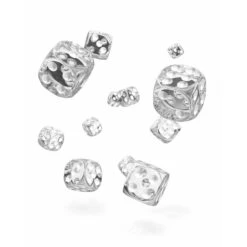 Oakie Doakie Dice - Dés D6 12 Mm Translucent - Transparent (36)