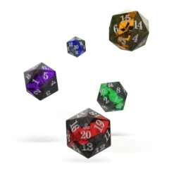 Oakie Doakie Dice - Set De Dés Spindown D20 - Enclave (5)