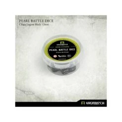 Pearl Battle Dice 12mm X25 - Chaos Legion Black 5 Pearl Battle Dice 12mm X25 - Chaos Legion Black -Pièces De Modèle Boutique pearl battle dice 12mm x25 chaos legion black 1