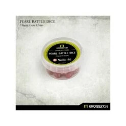 Pearl Battle Dice 12mm X25 - Chaotic Gore