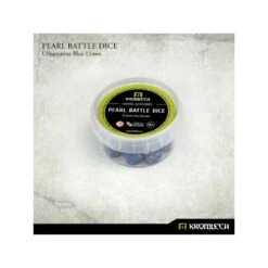 Pearl Battle Dice 12mm X25 - Legion Ultramarine Blue