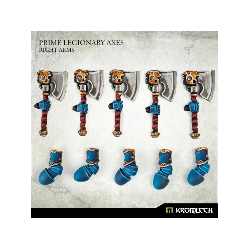 Prime Legionaries CCW Arms: Axes (right Arms) 3 Prime Legionaries CCW Arms: Axes (right Arms)