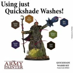 The Army Painter Quickshade Washes Set -Pièces De Modèle Boutique quickshade washes set 4