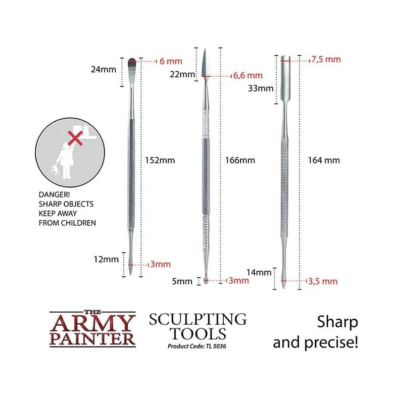 The Army Painter Sculpting Tools 4 The Army Painter Sculpting Tools – Image 2