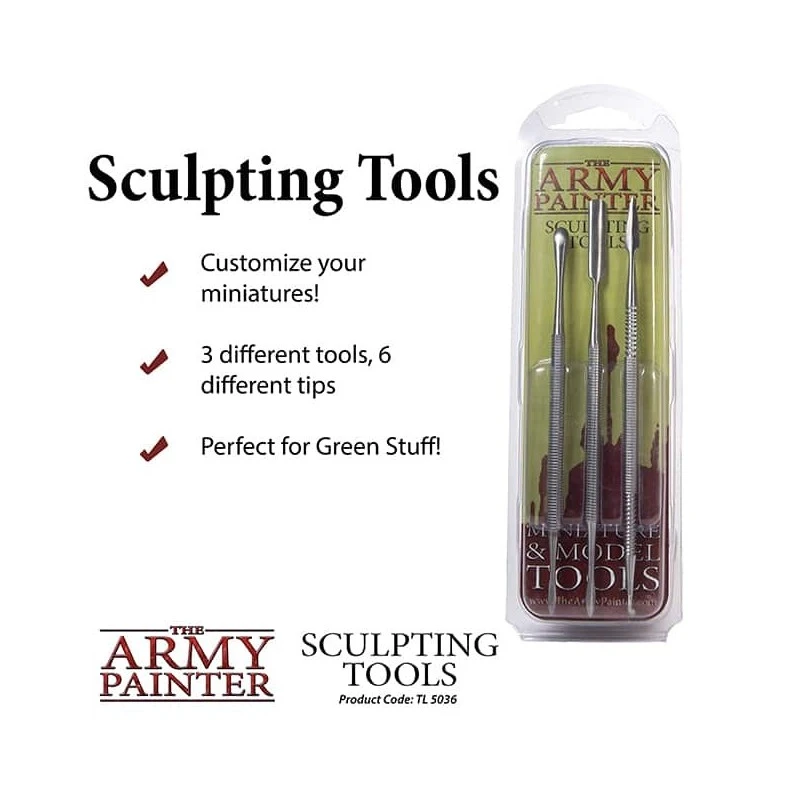 The Army Painter Sculpting Tools 3 The Army Painter Sculpting Tools