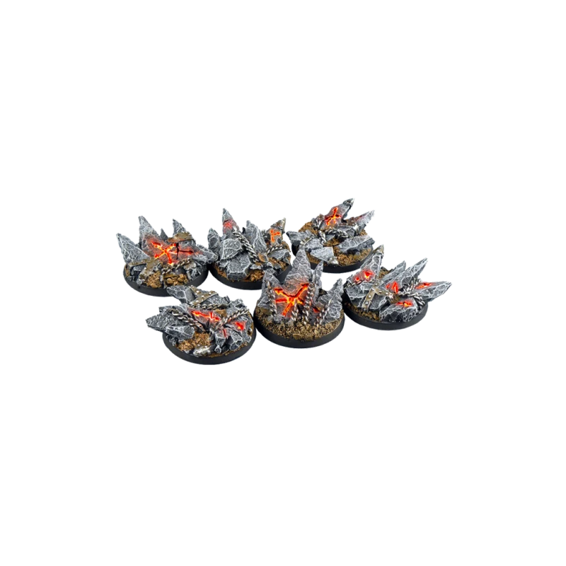 Socle Chaos Rond 40mm X2 3 Socle Chaos Rond 40mm X2