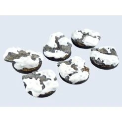 Socle Hiver Rond 40mm X2