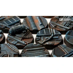 Spaceship Corridor Socles, Rond 25mm (x10) -Pièces De Modèle Boutique spaceship corridor socles rond 25mm x10 2