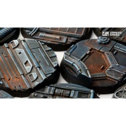 Spaceship Corridor Socles, Rond 40mm (x5) -Pièces De Modèle Boutique spaceship corridor socles rond 40mm x5 2