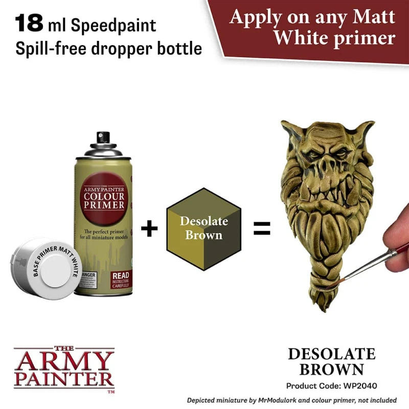 Speedpaint Desolate Brown The Army Painter 4 Speedpaint Desolate Brown The Army Painter – Image 2