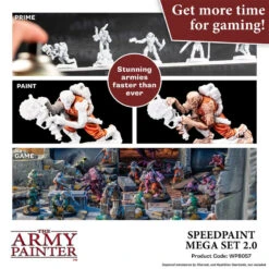 Speedpaint Mega Set 2.0 - The Army Painter -Pièces De Modèle Boutique speedpaint mega set 20 the army painter 3