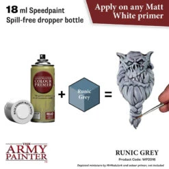 Speedpaint Runic Grey The Army Painter -Pièces De Modèle Boutique speedpaint runic grey the army painter 1