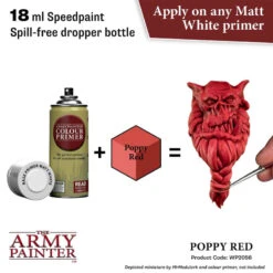 Speedpaint Poppy Red The Army Painter -Pièces De Modèle Boutique speedpaint xxxxxxxxxxx the army painter 1