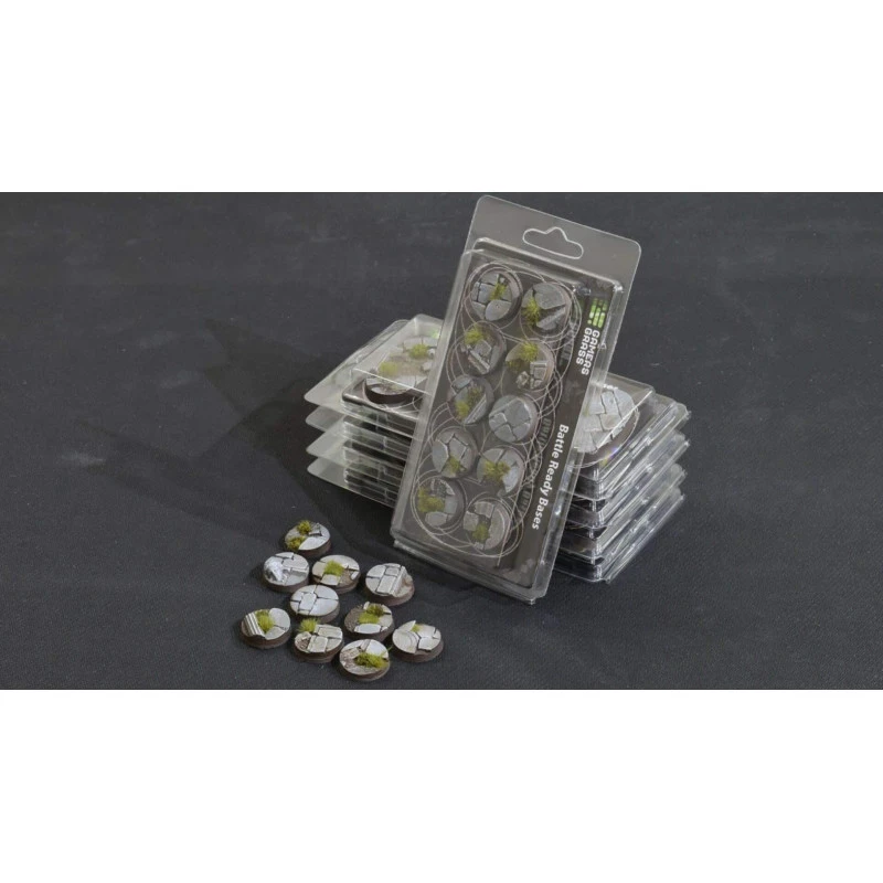 Temple Socles, Rond 25mm (x10) 4 Temple Socles, Rond 25mm (x10) – Image 2