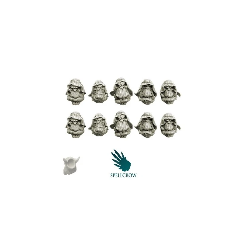 Têtes Chiens Du Désert Orcs 3 Têtes Chiens Du Désert Orcs