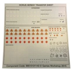 Games Workshop Décalcos The Horus Heresy Betrayal At Calth