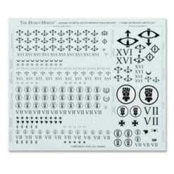 Games Workshop The Horus Heresy Décalques - L’Âge Des Ténèbres