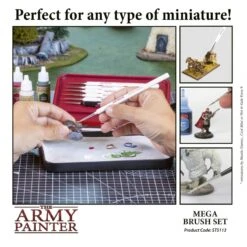 The Army Painter Wargames Mega Brush Set -Pièces De Modèle Boutique wargames mega brush set 4