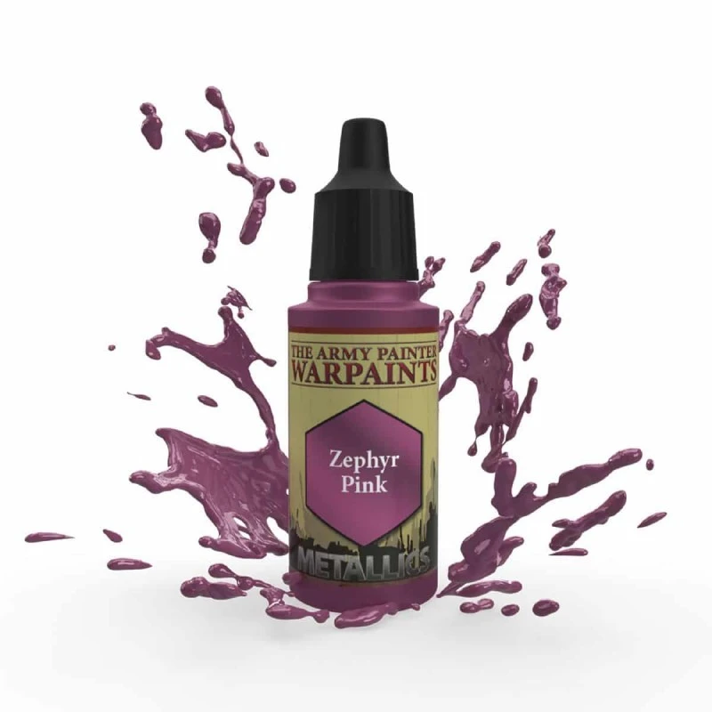 The Army Painter Warpaints Metallics : Zephyr Pink 3 The Army Painter Warpaints Metallics : Zephyr Pink