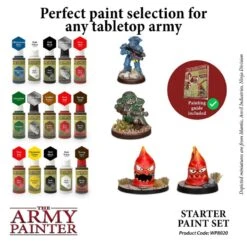 The Army Painter Warpaints Starter Paint Set -Pièces De Modèle Boutique warpaints starter paint set 5
