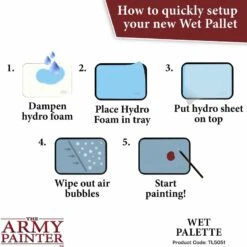 The Army Painter Wet Palette -Pièces De Modèle Boutique wet palette 5