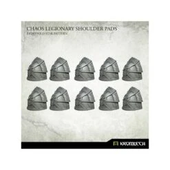 Chaos Legionary Shoulder Pads: Eightfold Star Pattern 6 Chaos Legionary Shoulder Pads: Eightfold Star Pattern -Pièces De Modèle Boutique xxxxxxx 1