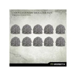 Chaos Legionary Shoulder Pads: Eightfold Star Pattern 7 Chaos Legionary Shoulder Pads: Eightfold Star Pattern -Pièces De Modèle Boutique xxxxxxx 2